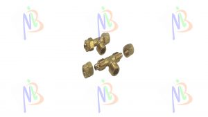 Brass Equal P U Tee
