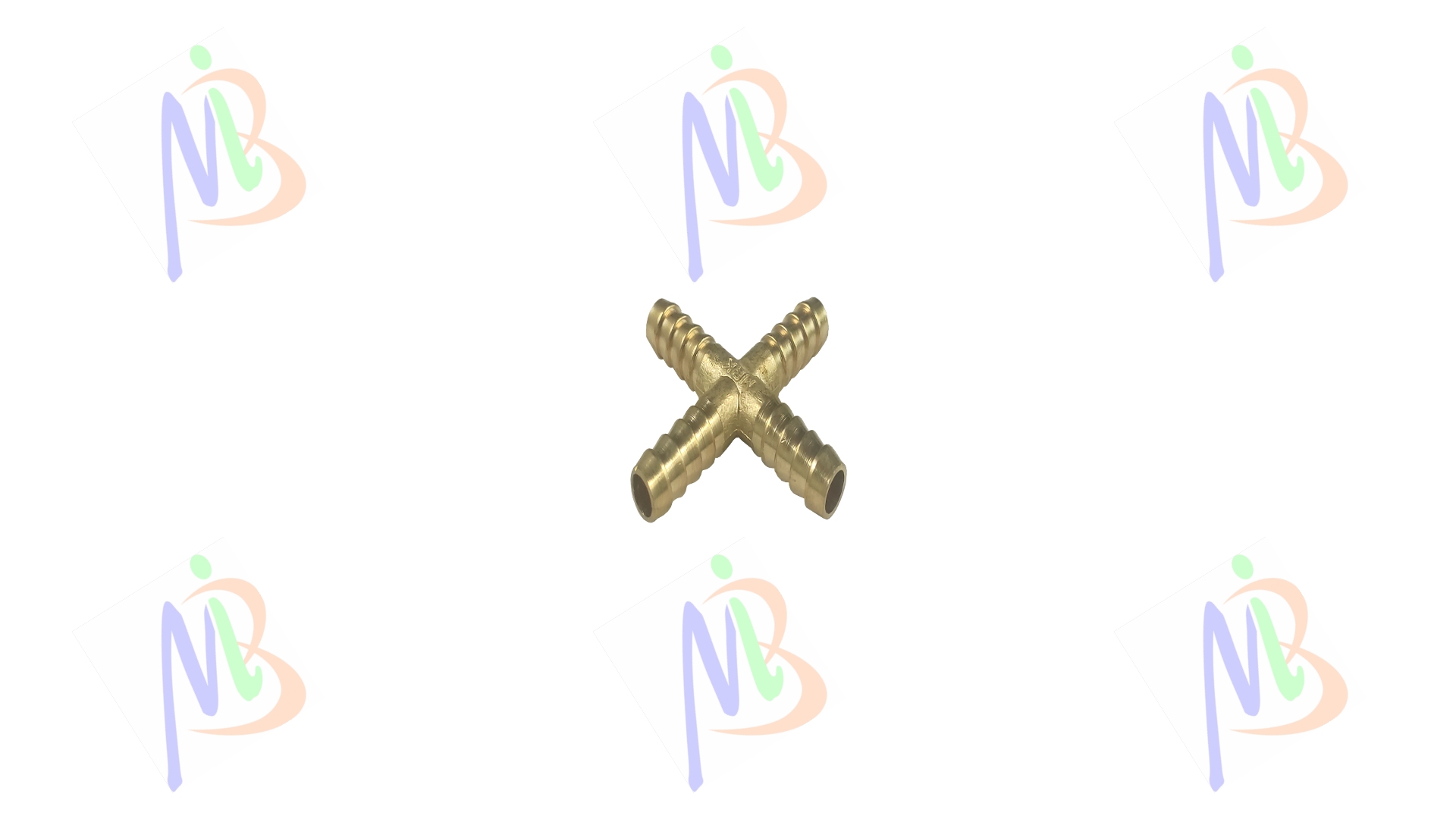 Four Way Hose Joint Brass