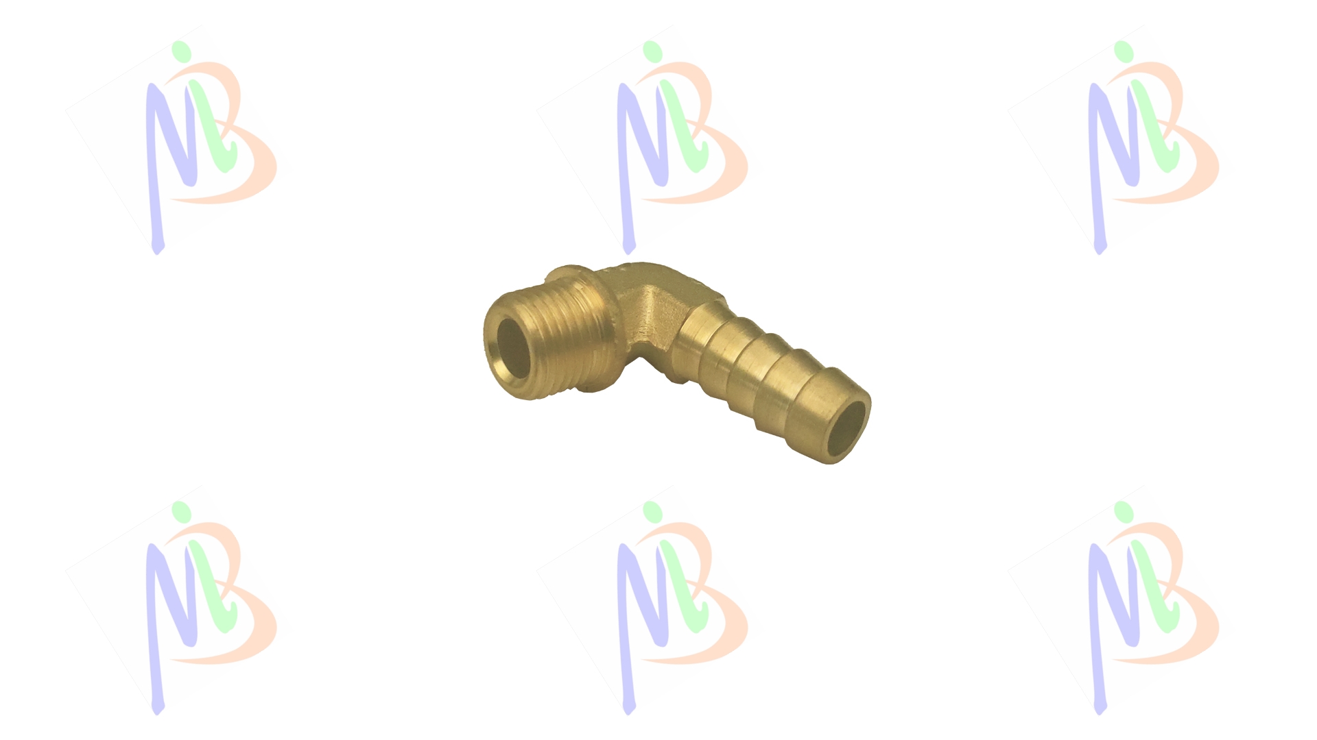Brass Hose Elbow Male