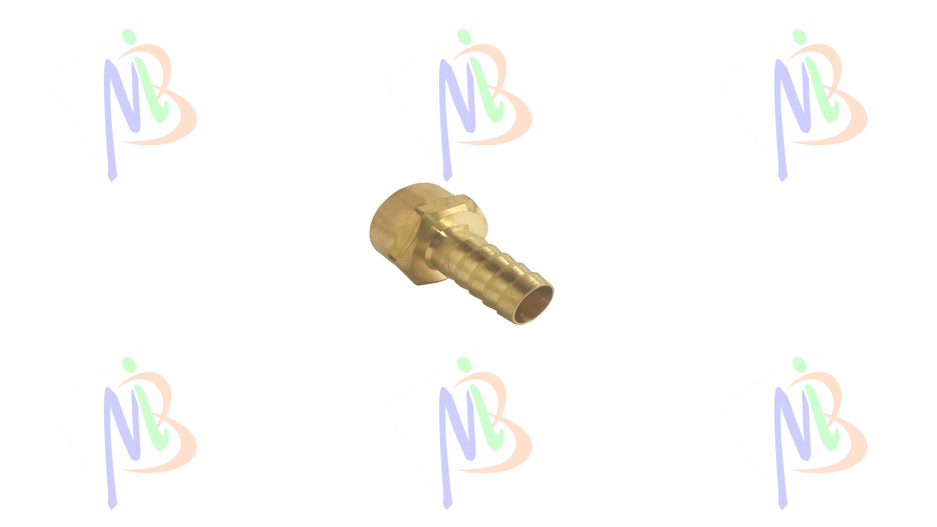 Hose Nipple Female Brass