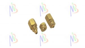 Brass PU Connector Female