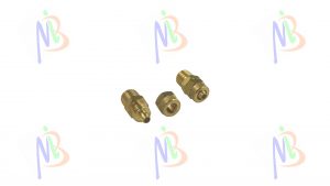 Brass P U Connector Male