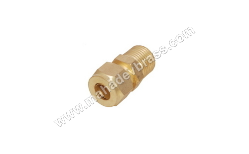 Brass OD X NPT Union